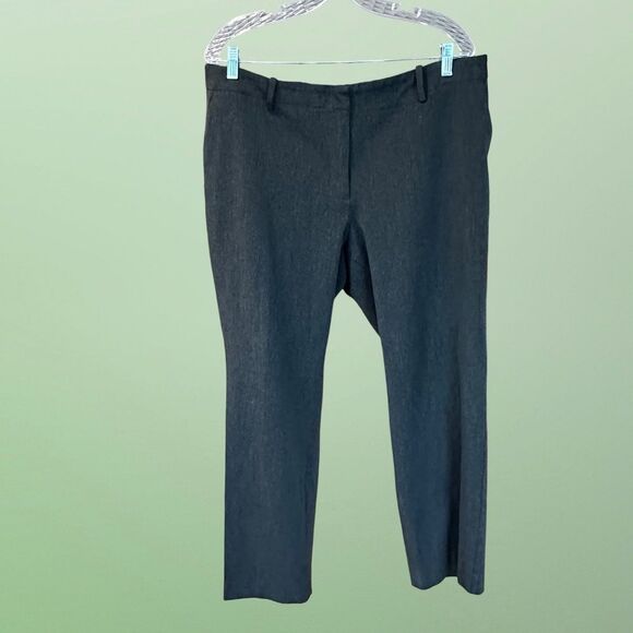 Talbots Woman Gray Dress Pants / Trousers Size 18P - Picture 9 of 11